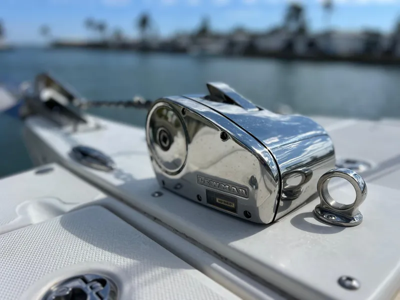 Slide: The Image of World Cat 255 DC 2019 with resin infusion label by the water. - 42