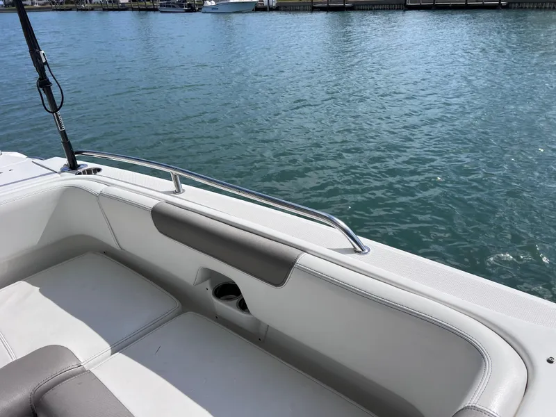 Slide: The Image of 2019 World Cat 255 DC raw water inlet detail. - 44