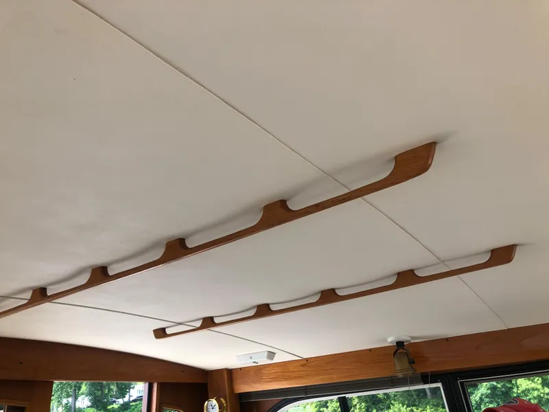 Slide: The Image of Interior of 1987 Egg Harbor Convertible 37 yacht. - 19