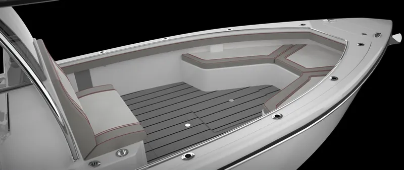 Slide: The Image of 2024 CG Boat Works 34 Tournament, spacious seating and sleek design. - 21