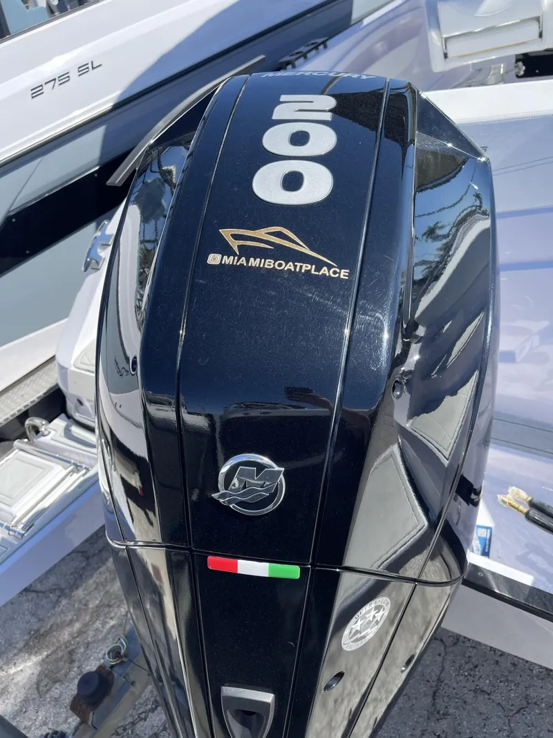 Slide: The Image of 2024 Ranieri 23S boat with a 200 HP outboard motor at Miami Boat Place. - 5
