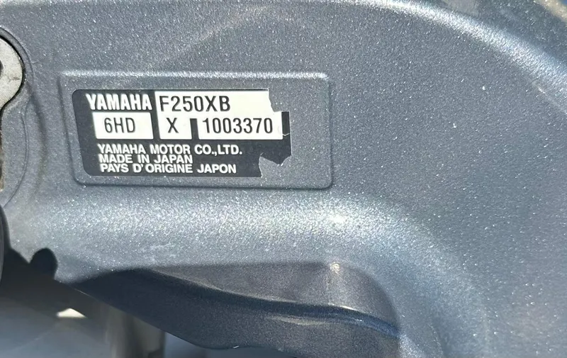 Slide: The Image of Yamaha F250X8 outboard motor on 2019 Key West 239 FS boat - 46