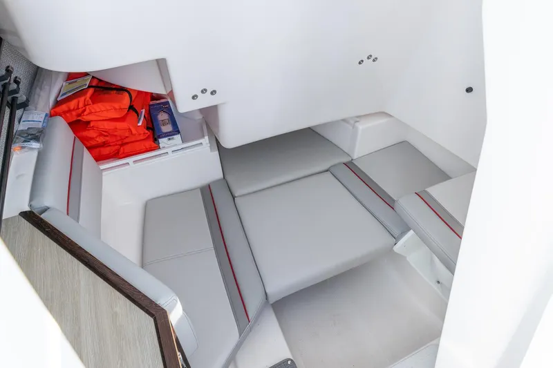 Slide: The Image of 2024 Solara 250 CW cabin interior with seating and safety equipment. - 24