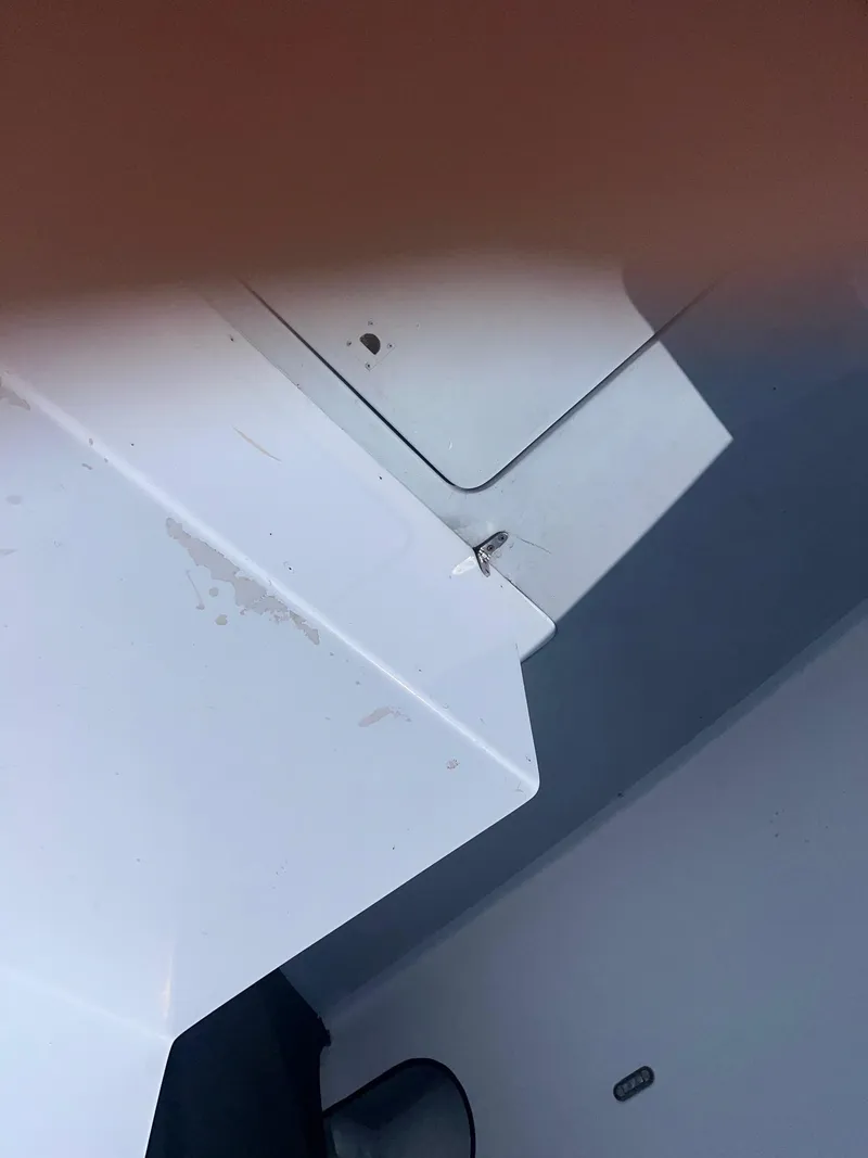 Slide: The Image of Close-up of a 1968 Wahoo Alglas 25 boat interior detail. - 18