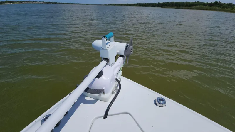 Slide: The Image of 2023 Sea Hunt Gamefish 27 bow view on calm water. - 41