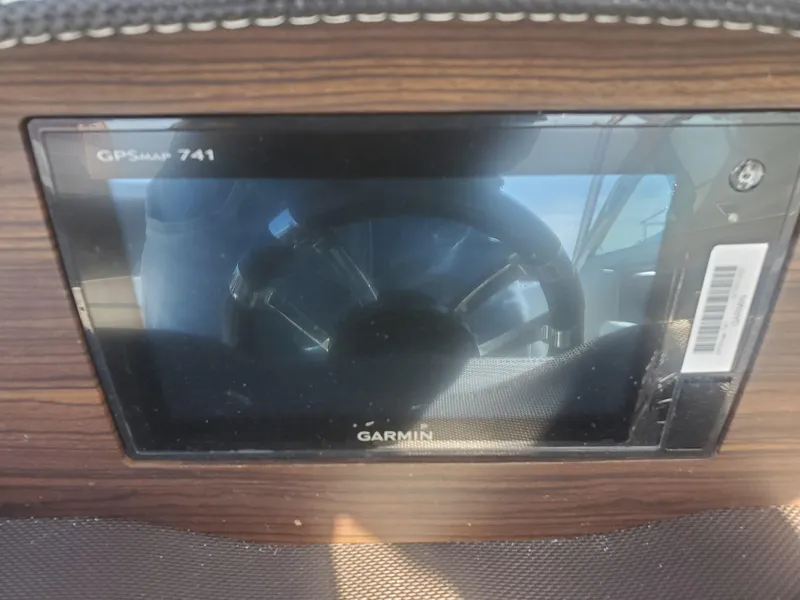 Slide: The Image of Garmin GPSmap 741 on 2016 Cobalt R5 boat dashboard. - 19