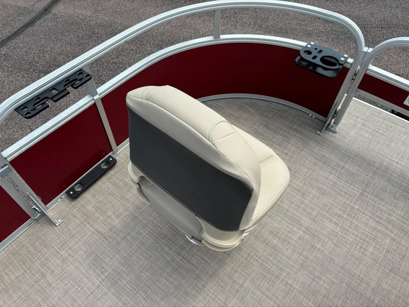 Slide: The Image of 2024 Sun Tracker Bass Buggy 16 XL Select boat seat and deck. - 9