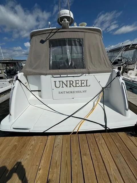Slide: The Image of 2000 Formula 41 PC boat docked, named UNREEL in East Moriches, NY. - 4