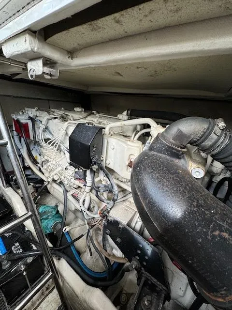 Slide: The Image of Engine compartment of a 2000 Formula 41 PC boat. - 41