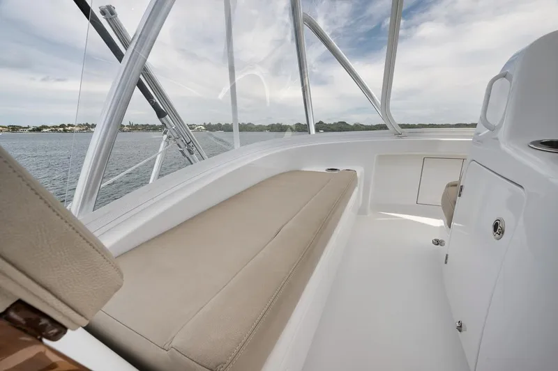 Slide: The Image of Custom Carolina 45 Anjamar - Flybridge Seating - 21