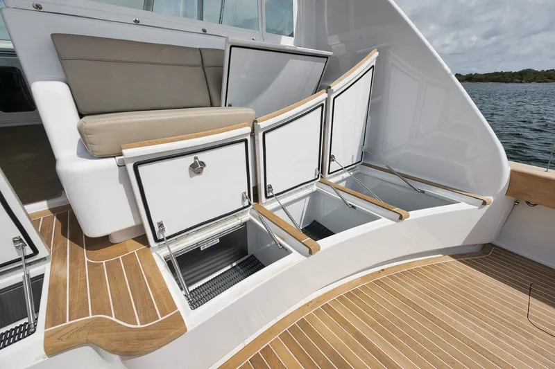 Slide: The Image of Custom Carolina 45 Anjamar - In Deck Storage - 25