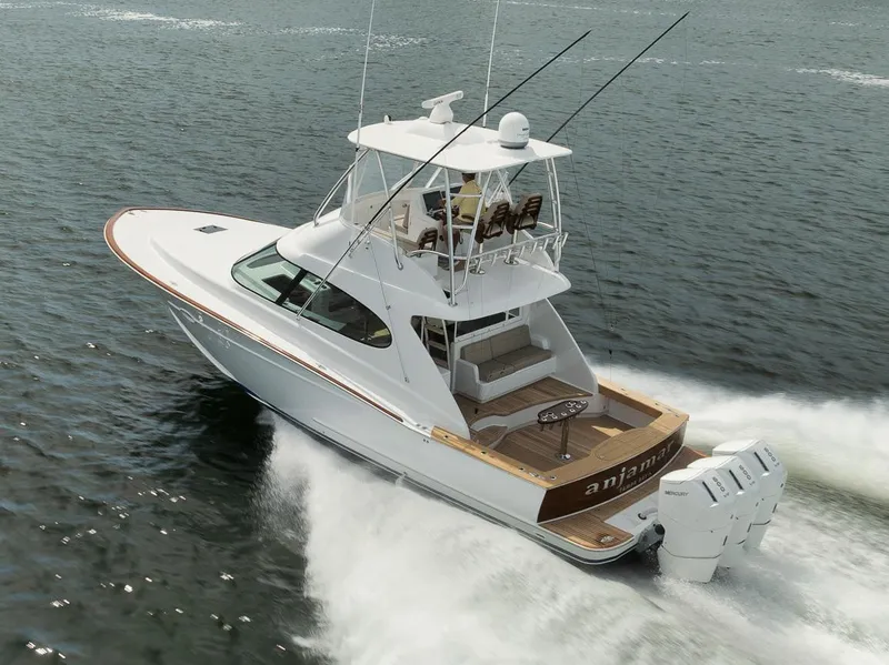 Slide: The Image of Custom Carolina 45 Anjamar - Running Profile - 34