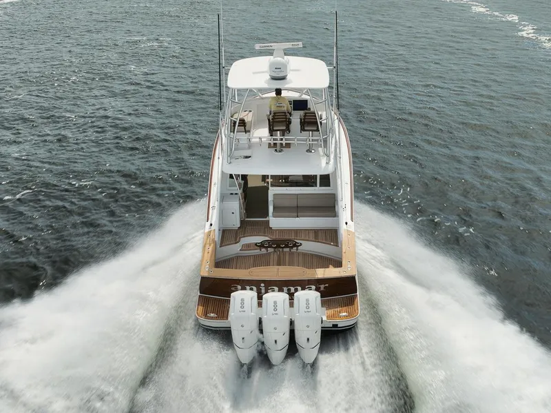 Slide: The Image of Custom Carolina 45 Anjamar - Aft Running Profile - 35