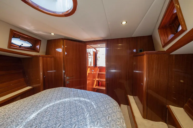 Slide: The Image of Luxurious cabin interior of 2023 Vento V40 Retro Classic Open yacht. - 21