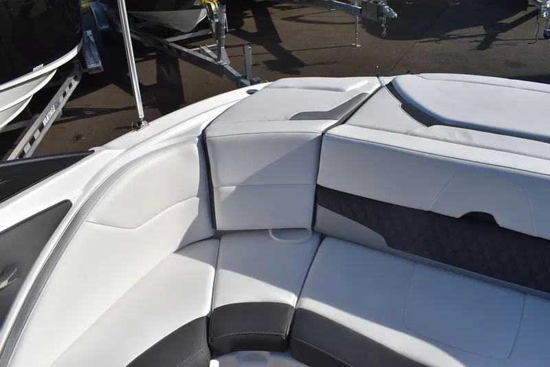 Slide: The Image of 2024 Monterey 224FS boat interior seating area - 29