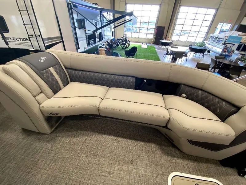 Slide: The Image of 2024 Barletta Lusso Ultra-Lounge L25U luxury seating in showroom. - 13