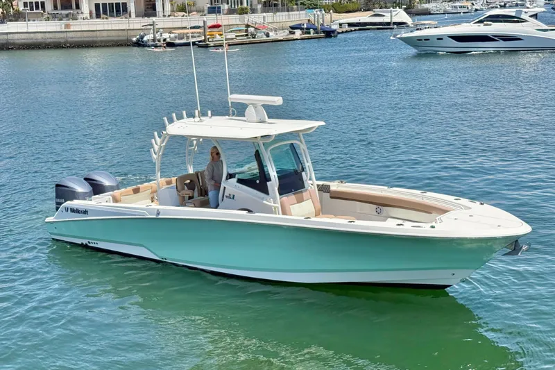Slide: The Image of Wellcraft 302 Fisherman 2018 - 2