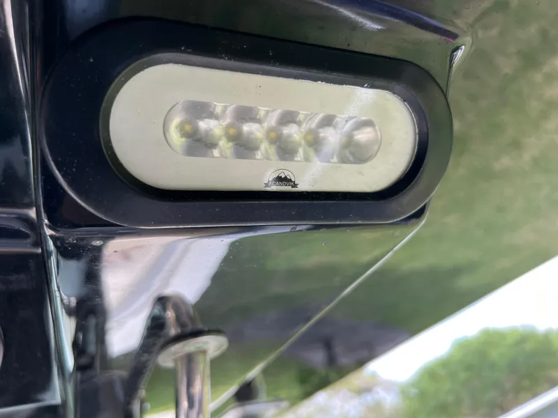 Slide: The Image of Close-up of 2019 Scout 255LXF boat LED light. - 45