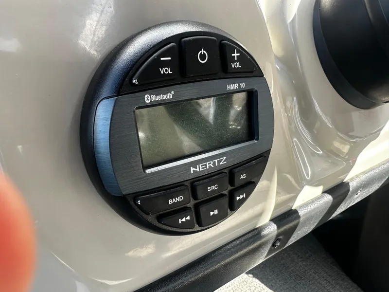 Slide: The Image of Hertz HMR 10 Bluetooth stereo system in 2021 Barletta C22U boat. - 23