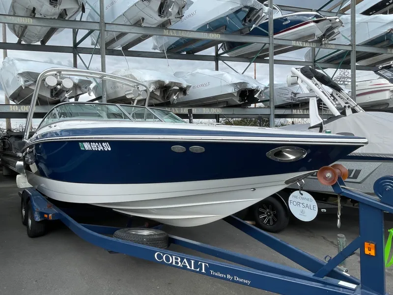 Slide: The Image of 2005 Cobalt 240 boat on trailer for sale. - 2