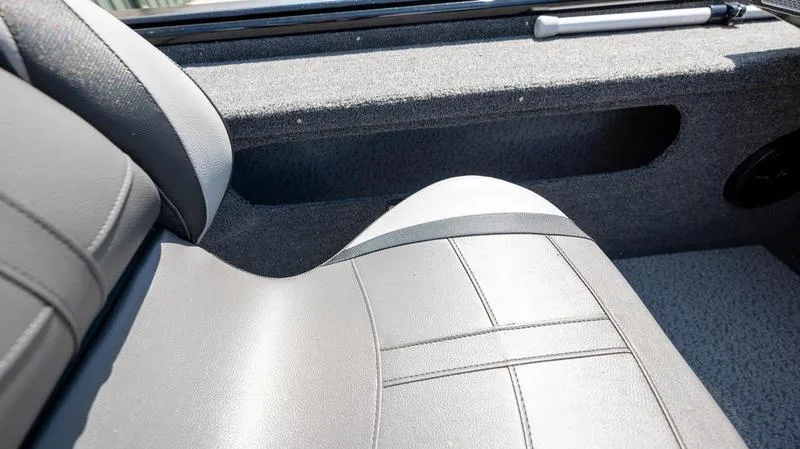 Slide: The Image of 2024 Lund 1875 Pro-V Bass XS interior seat detail. - 28