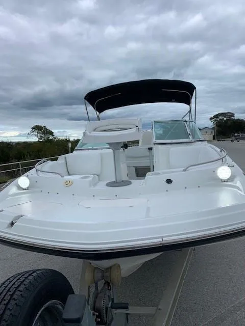 Slide: The Image of 2004 Hurricane powered with outboard motor, Johnson Evinrude J150BXSR - 7