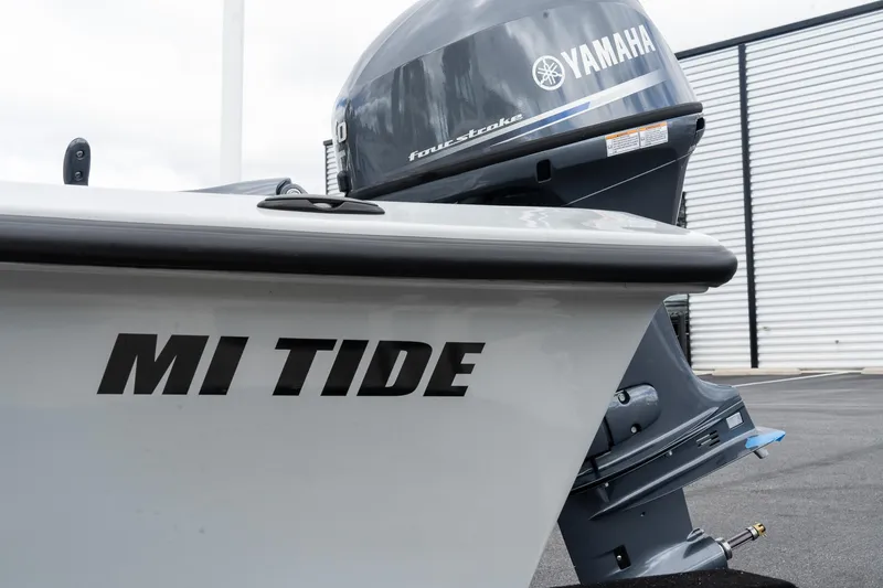 Slide: The Image of 2024 Mi Tide V1503 boat with Yamaha outboard motor. - 9