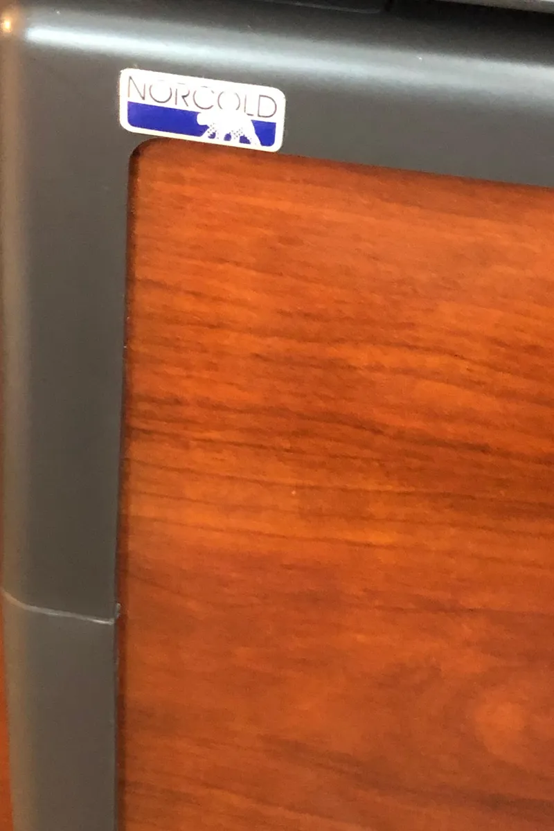 Slide: The Image of Norcold refrigerator in 2007 Sea Ray 260 Sundancer boat. - 23