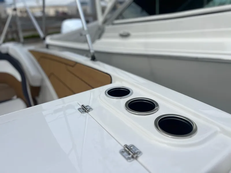 Slide: The Image of Interior view of 2024 Starcraft SVX 231 OB DH boat. - 15