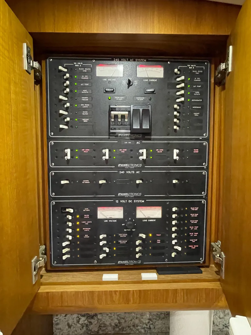 Slide: The Image of Ships Electric Panel - 32