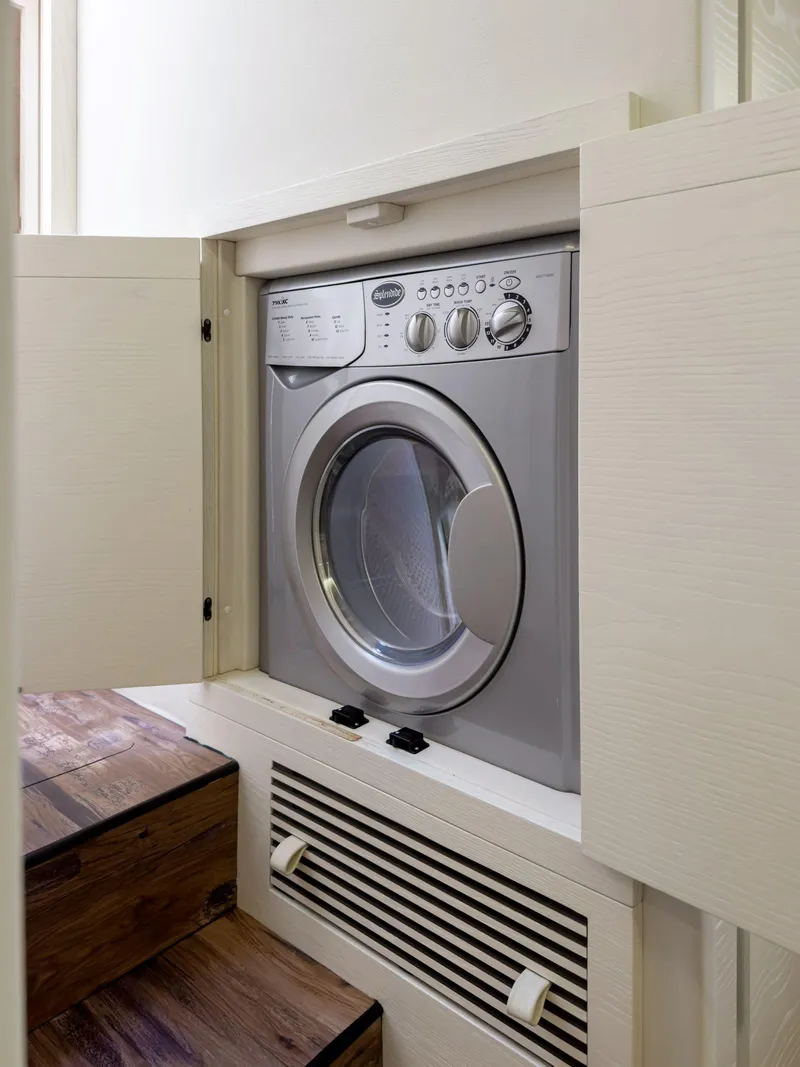 Slide: The Image of Built-in washing machine on 2016 Azimut 55S yacht. - 48