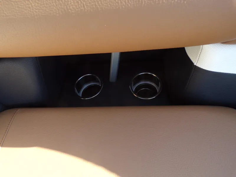 Slide: The Image of 2024 Trifecta 23 RF SS With Arch boat interior cup holders. - 10