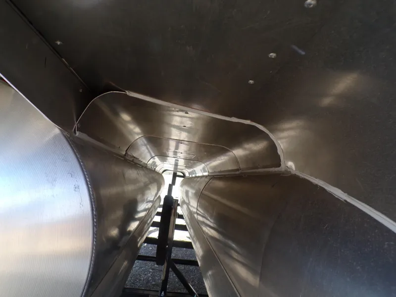 Slide: The Image of Interior view of 2024 Trifecta 23 RF SS With Arch pontoon. - 39