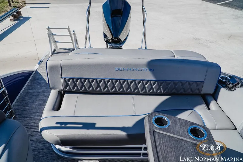 Slide: The Image of 2023 Bennington 24LXSB boat interior at Lake Norman Marina. - 15