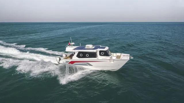 The Image of SilverCAT 34LUX 2025 model cruising on open sea, showcasing sleek design and performance. - 0