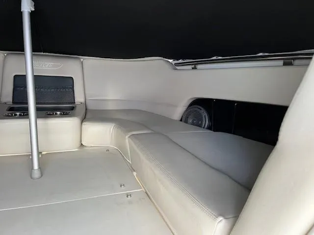 Slide: The Image of Interior cabin of a 2018 Boston Whaler 270 Vantage boat. - 18