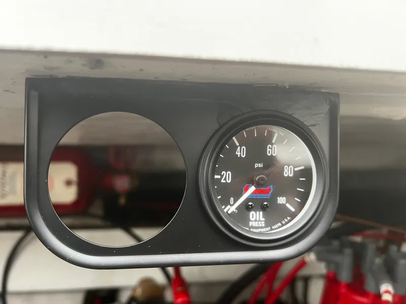 Slide: The Image of 1997 Formula 34 PC boat stern with dual outboard motors, Newburyport, MA. - 23