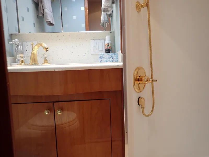 Slide: The Image of Hatteras 60 SOMETHING FISHY - Guest Head - 18