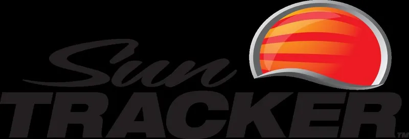 Slide: The Image of Sun Tracker logo for 2024 Fishin' Barge 20 DLX pontoon boat. - 21