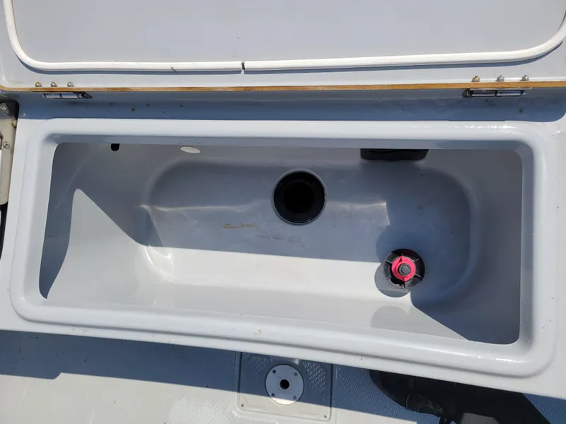 Slide: The Image of 2017 Blue Wave 2200 PureBay boat storage compartment. - 13