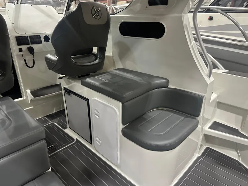 Slide: The Image of Starboard Side Curved Seating Module with Fridge - 23