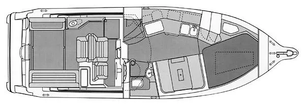 Slide: The Image of Manufacturer Provided Image: 3300SCR - cabin plan - 3
