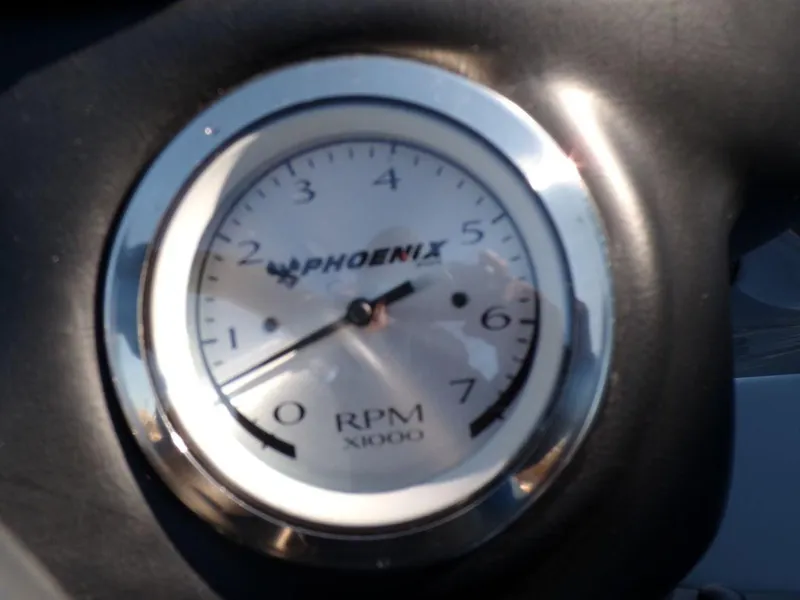 Slide: The Image of Close-up of a 2023 Phoenix 920 Elite RPM gauge. - 21