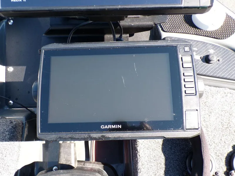 Slide: The Image of Garmin fishfinder on a 2023 Phoenix 920 Elite boat. - 24