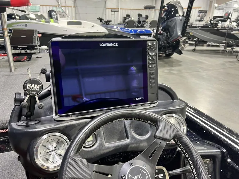 Slide: The Image of Dashboard of a 2022 Phoenix 919 Pro XP with Lowrance HDS display. - 30