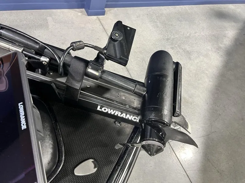 Slide: The Image of Lowrance fishfinder on 2022 Phoenix 919 Pro XP boat, featuring advanced sonar technology. - 7