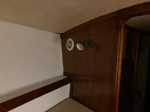 Slide: The Image of Interior cabin of a 1969 Spencer 44 CC sailboat. - 46