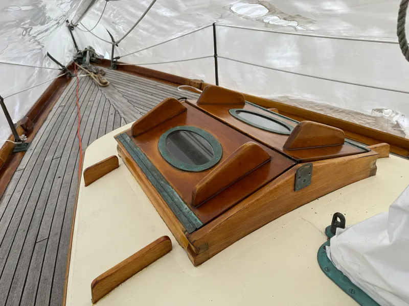 Slide: The Image of 1963 Concordia 41 Yawl with wooden deck and portholes. - 6