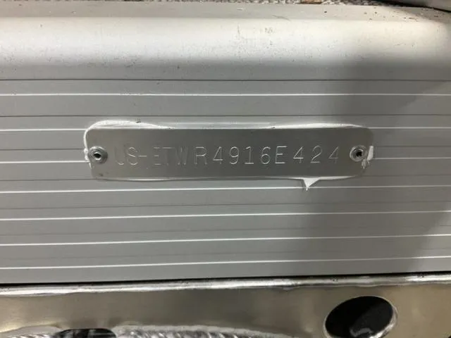 Slide: The Image of 2024 Bennington 22 SVSR-SPS storage compartment. - 13