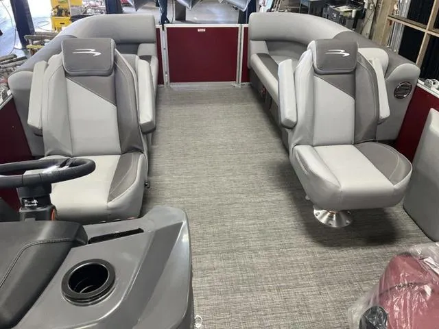 Slide: The Image of 2024 Bennington 22 SVSR-SPS boat interior wiring compartment. - 17